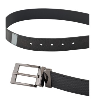 Armani Exchange Cinto de marca preto