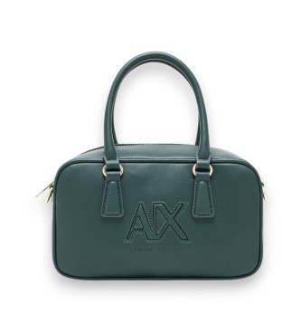 Armani Exchange Green Top Handle Handbag
