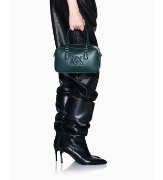 Armani Exchange Green Top Handle Handbag