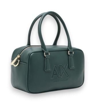 Armani Exchange Green Top Handle Handbag