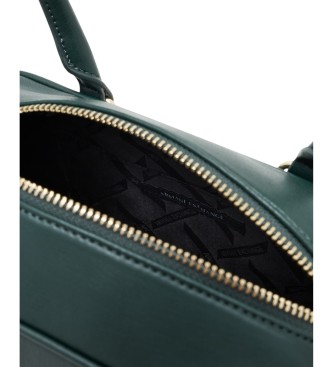 Armani Exchange Green Top Handle Handbag