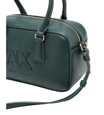 Armani Exchange Green Top Handle Handbag