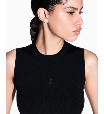 A|X Armani Exchange Top Fusion black