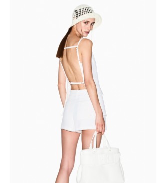 A|X Armani Exchange White sleeveless top