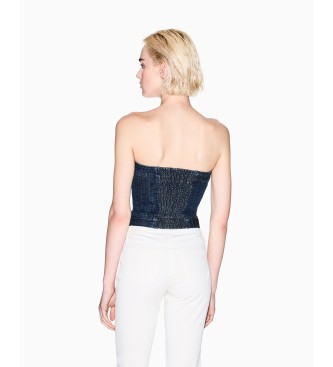 A|X Armani Exchange Blue modern top