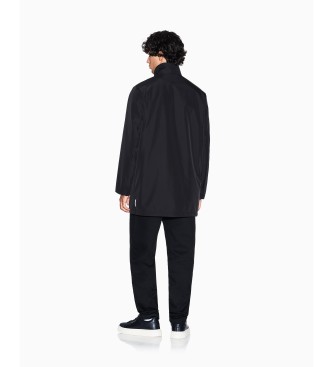 Armani Exchange Cappotto imbottito nero