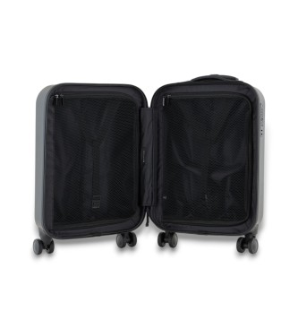 AIX Armani Exchange Valigia nera compatta