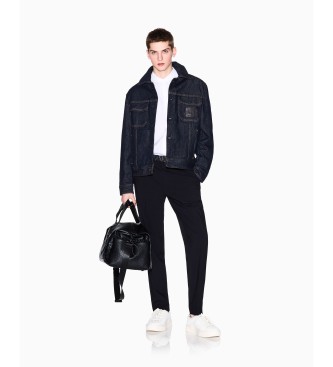 AIX Armani Exchange Flowing trousers black