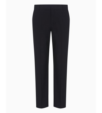 AIX Armani Exchange Flowing trousers black