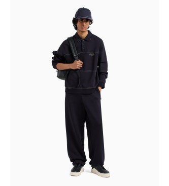 Armani Exchange Pantaln Jogger Deep marino