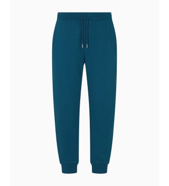 AIX Armani Exchange Calas jogger reflectoras azuis