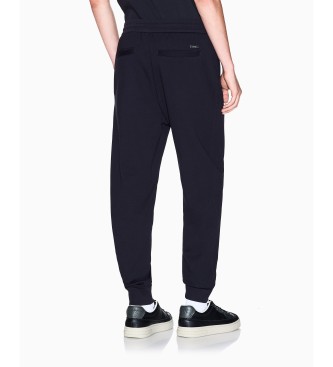 A|X Armani Exchange Navy comfortabele joggerbroek