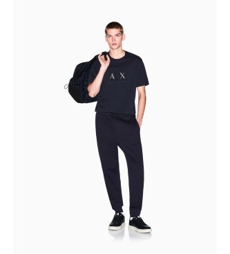A|X Armani Exchange Navy comfortabele joggerbroek