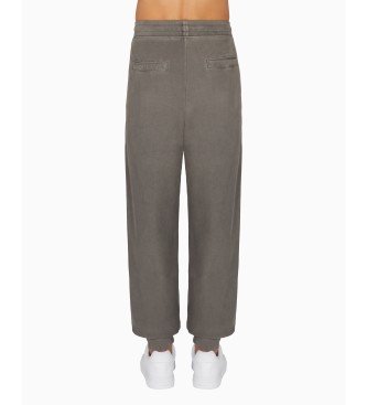 A|X Armani Exchange Hlače Jogger Ax sive barve