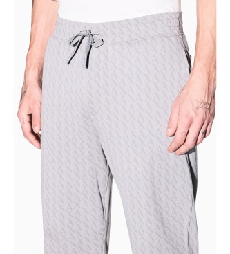 A|X Armani Exchange Pantaloni grigi regolabili