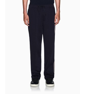 Armani Exchange Mornariške raztegljive hlače