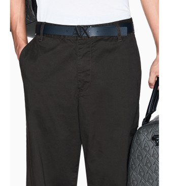 Armani Exchange Pantalon coupe marron