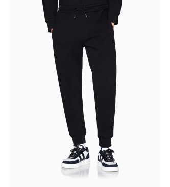 Armani Exchange Diagonal Jogger Byxor svart