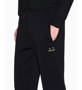 Armani Exchange Diagonal Jogger Byxor svart
