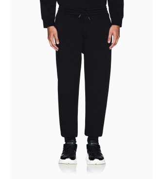 Armani Exchange Diagonal Jogger Byxor svart