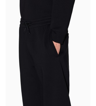 Armani Exchange Diagonal Jogger Byxor svart