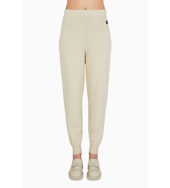 Armani Exchange Pantalon jogger beige