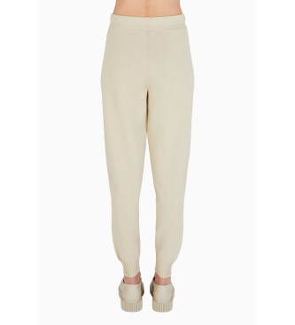 Armani Exchange Pantalon jogger beige