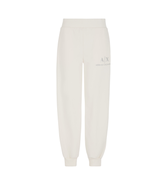 Armani Exchange Vit joggingbyxa