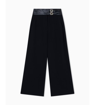 A|X Armani Exchange Pantalon bandeau noir