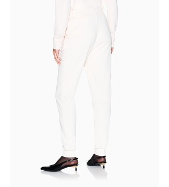 A|X Armani Exchange Pantalon en coton blanc