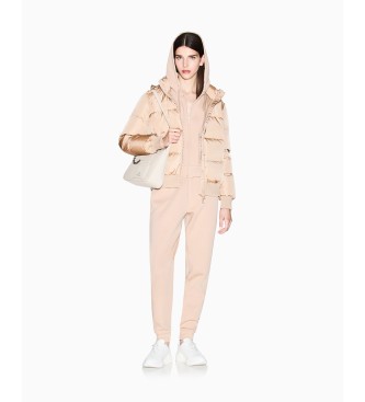 Armani Exchange Jogger Sound beige byxor