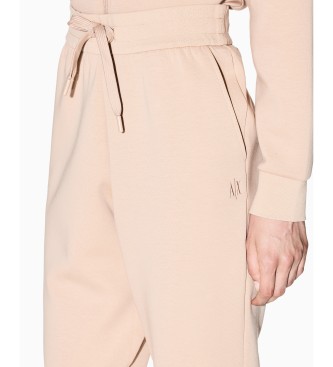 Armani Exchange Jogger Sound beige byxor