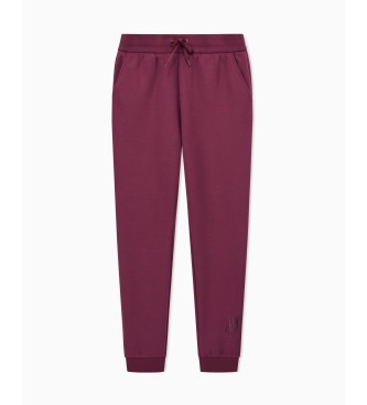 Armani Exchange Byxa i joggerstil rd