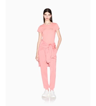 Armani Exchange Pantaloni jogger rosa perfetti