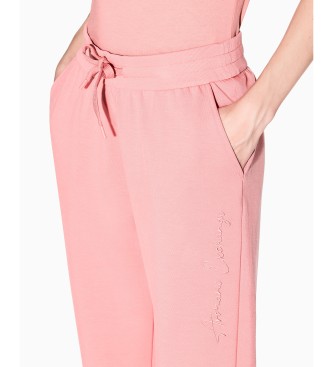 Armani Exchange Pantaloni jogger rosa perfetti