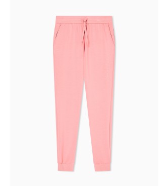 Armani Exchange Pantaloni jogger rosa perfetti