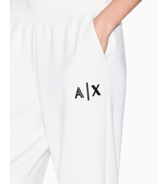 A|X Armani Exchange Joggers white