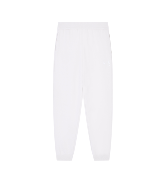 A|X Armani Exchange White jogger trousers