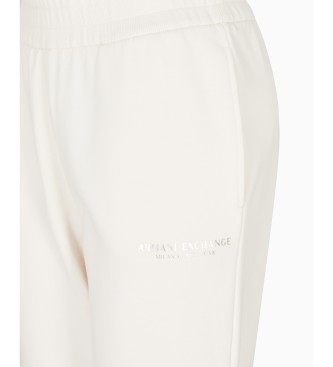 A|X Armani Exchange Francuskie beżowe spodnie joggery