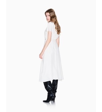 A|X Armani Exchange Midi dress white