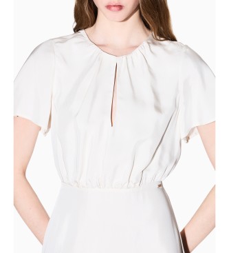 A|X Armani Exchange Midi dress white