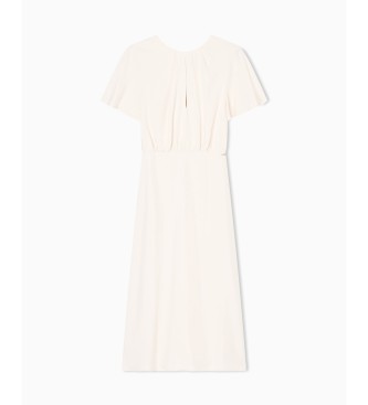 A|X Armani Exchange Midi dress white