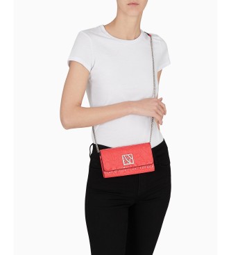 Armani Exchange Bolso bandolera rosa