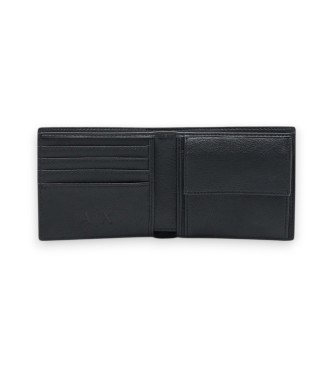 A|X Armani Exchange Portefeuille Relief noir