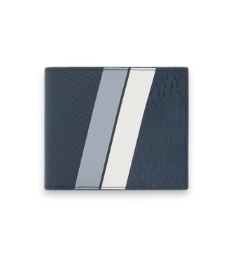 A|X Armani Exchange Porta-cart�es dobr�vel Marine