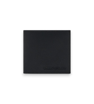 AIX Armani Exchange Cartera Book negro