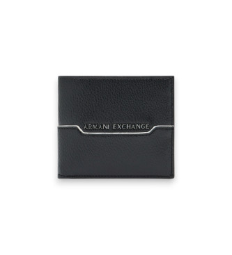 AIX Armani Exchange Cartera Resistente negro