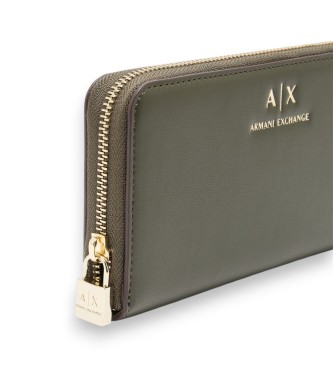 A|X Armani Exchange Denarnica Učinek zelena