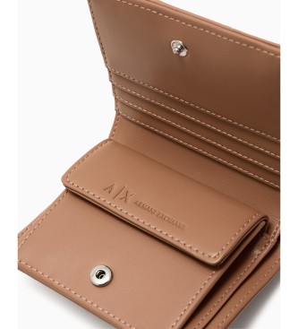 AIX Armani Exchange Cartera Pequea Asv marrn