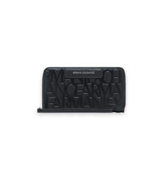 AIX Armani Exchange Cartera Arround negro